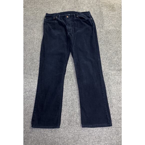 Vintage Polo Ralph Lauren Mens 38x32 Navy Blue Corduroy Pants Classic - Picture 1 of 8
